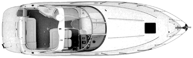 Chaparral 280-290 Signature floor plan