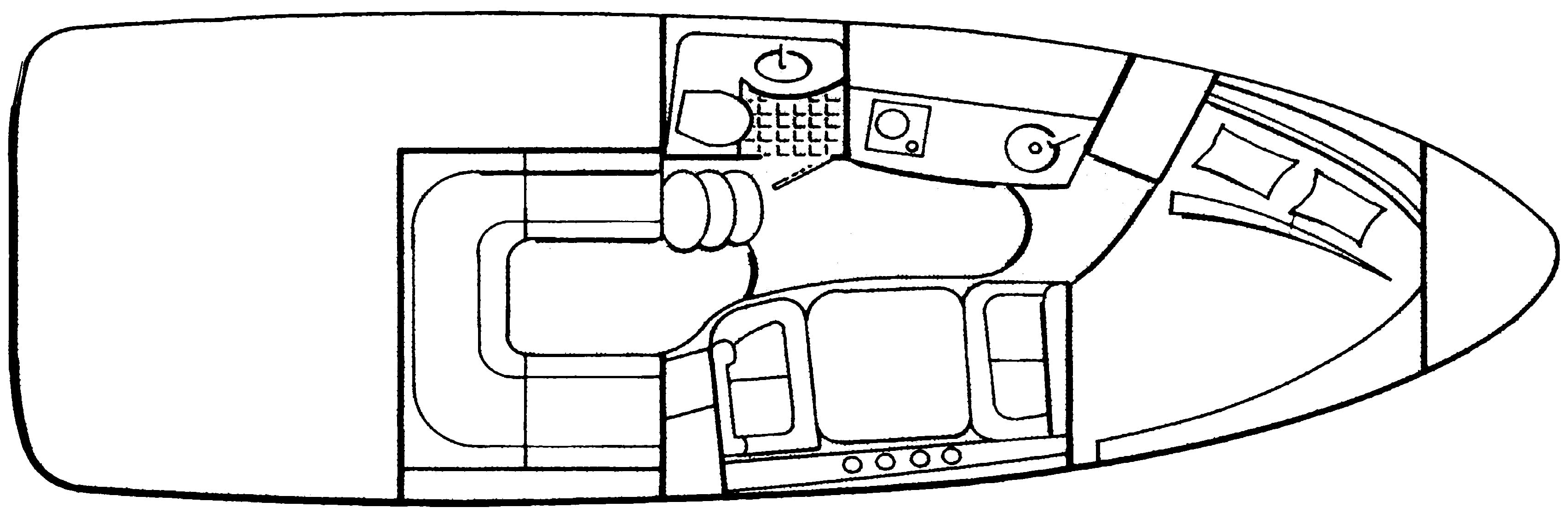 Chaparral 300 Signature floor plan