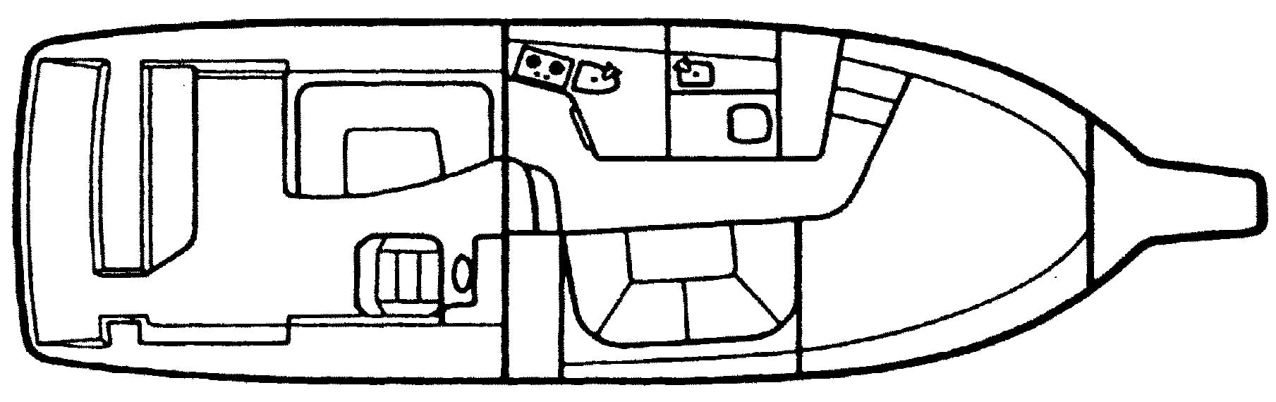 Chaparral 30-31 Signature floor plan