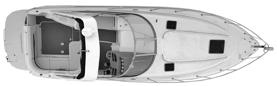 Chaparral 310 Signature floor plan