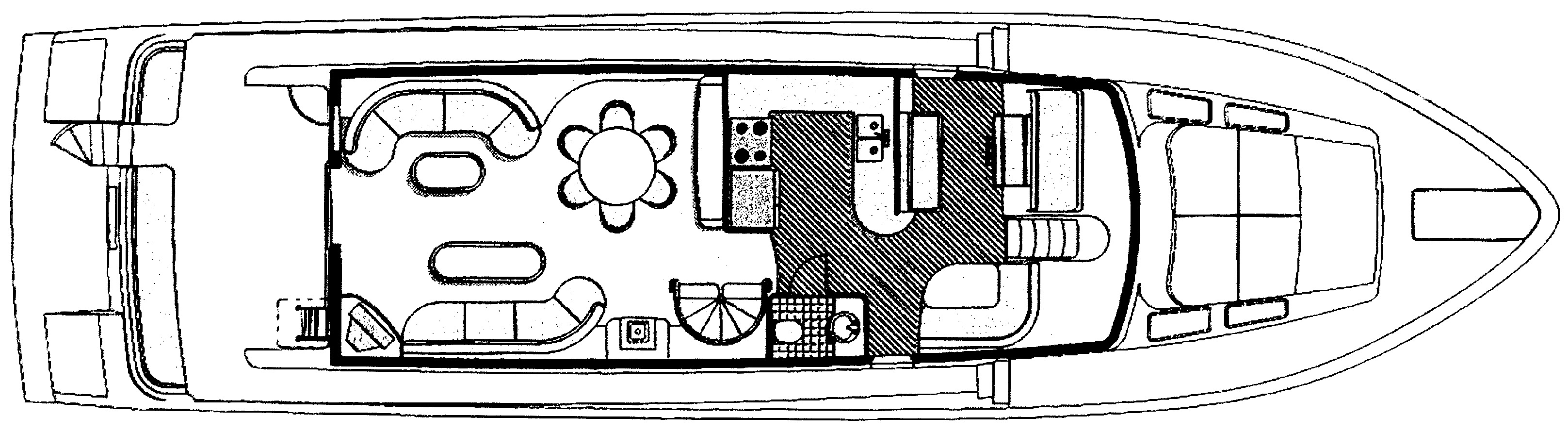 Cheoy Lee Yachts 81 Sport Yacht floor plan