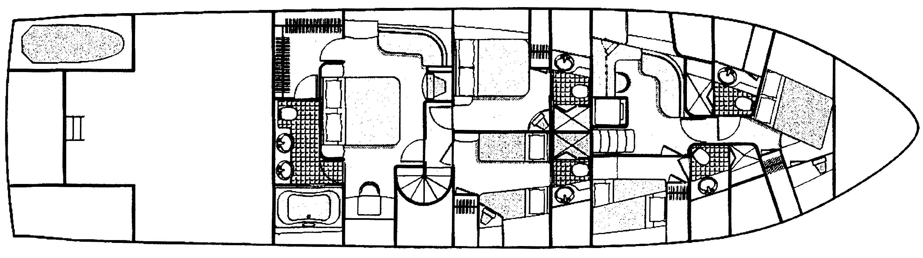 Cheoy Lee Yachts 81 Sport Yacht floor plan