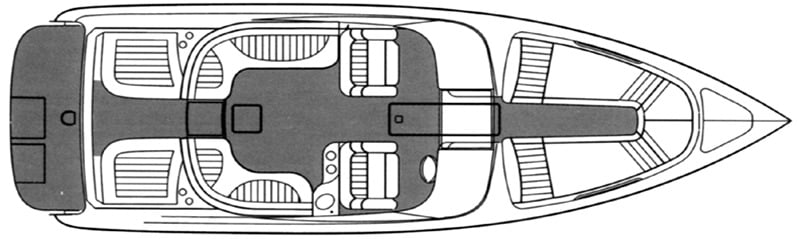 Cobalt 282 floor plan