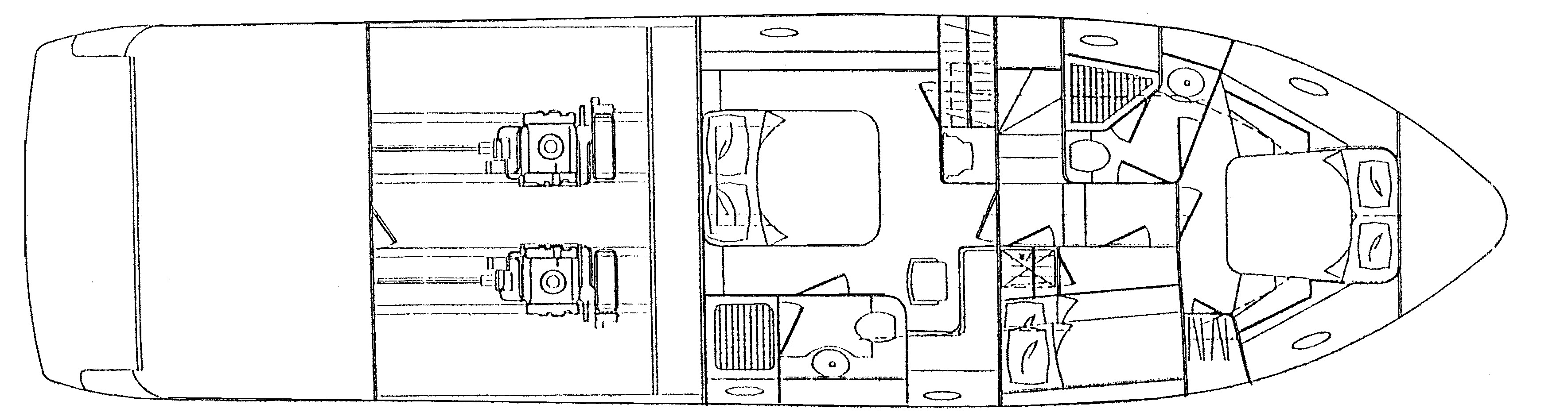 Compass 55 Pilothouse floor plan