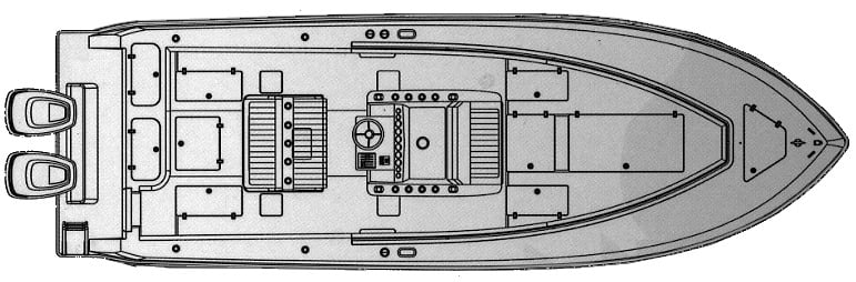 Contender 27 Tournament floor plan