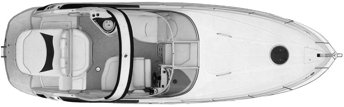 Crownline 315 SCR floor plan