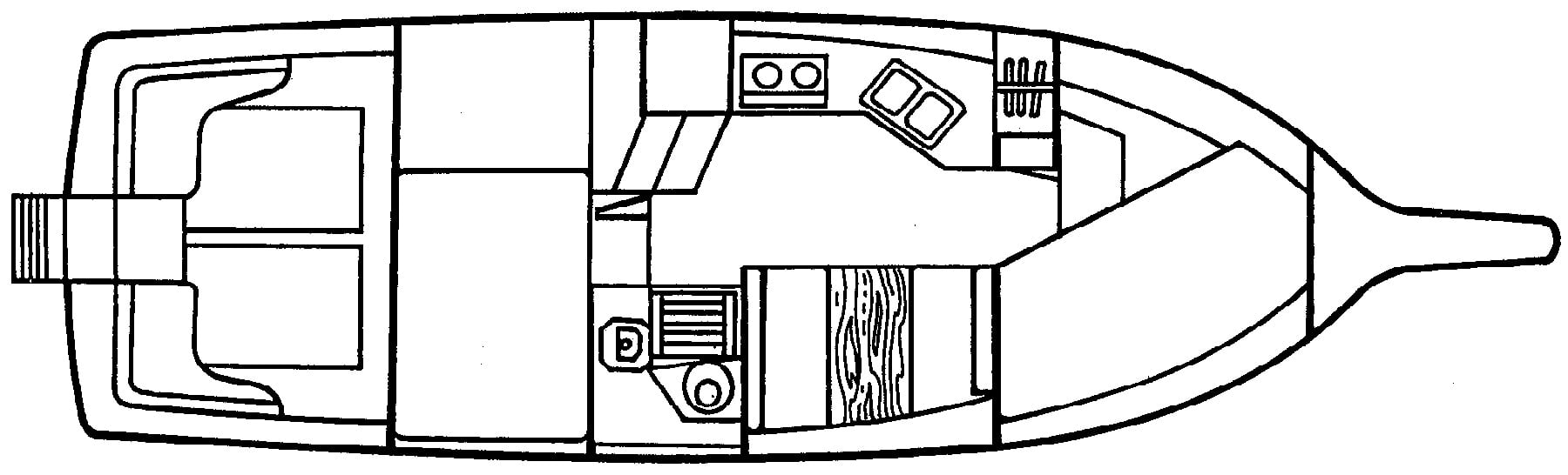 Cruisers Yachts 297 Elegante; 2970 Esprit floor plan