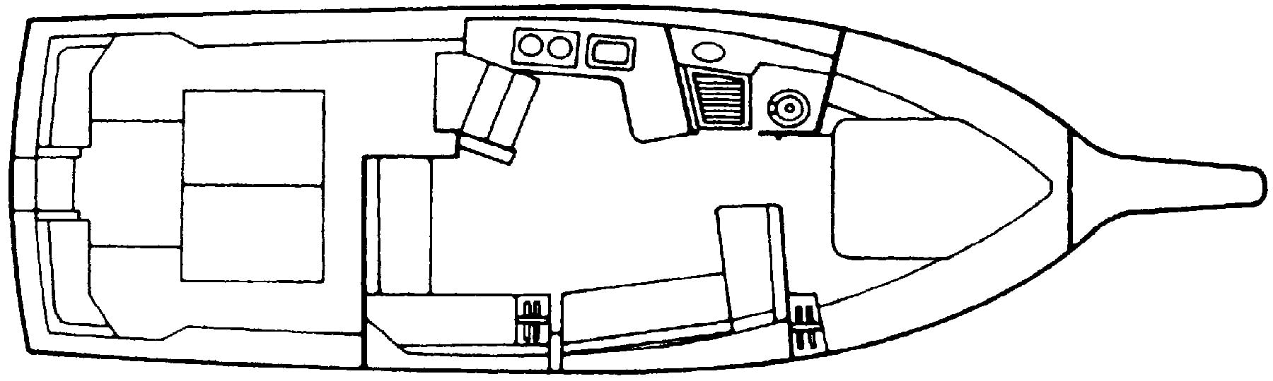 Cruisers Yachts 3370 Esprit floor plan