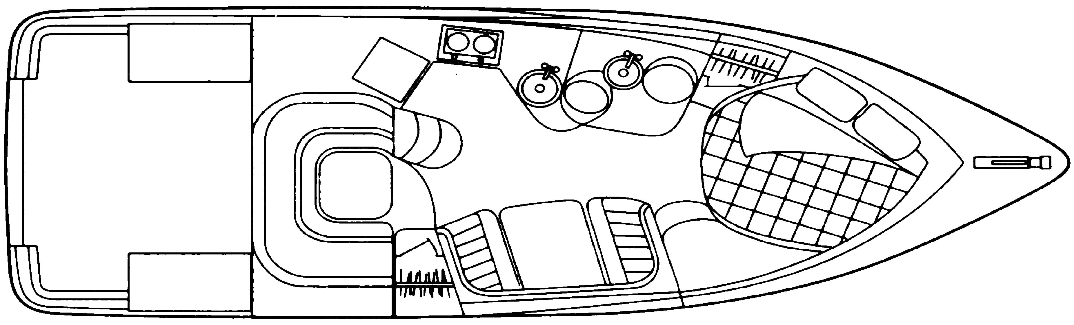 Cruisers Yachts 3375 Esprit floor plan