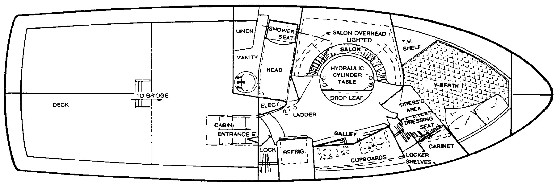 Delta 36 SFX floor plan
