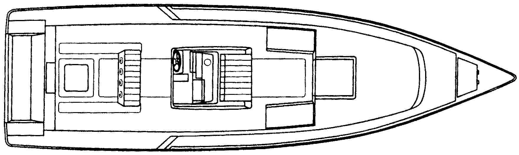 Donzi F33 floor plan