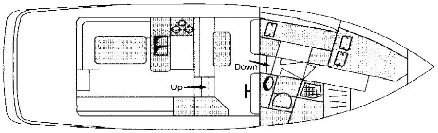 Eagle 40 Pilothouse floor plan