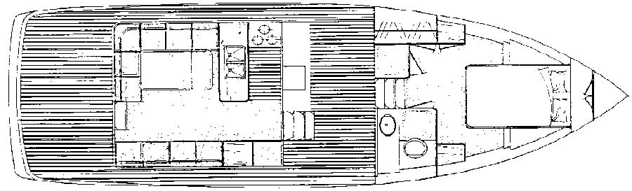 Eagle 40 Pilothouse floor plan