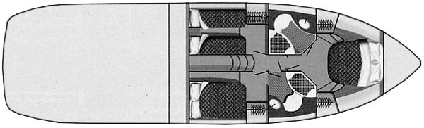 Fairline Yachts 50 Phantom floor plan