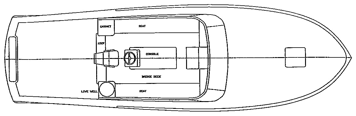 Gamefisherman 34 Express floor plan