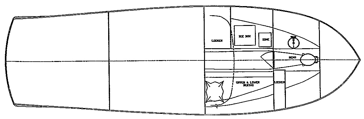 Gamefisherman 34 Express floor plan