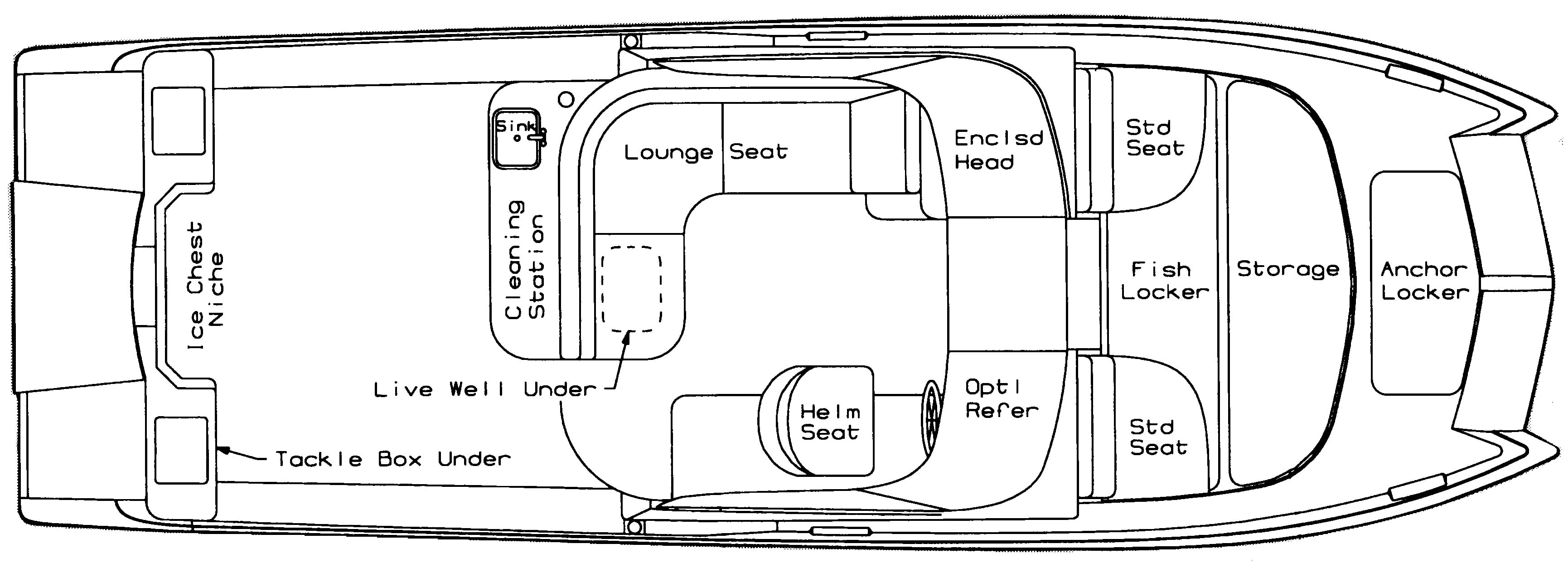 Glacier Bay 2640 Renegade floor plan