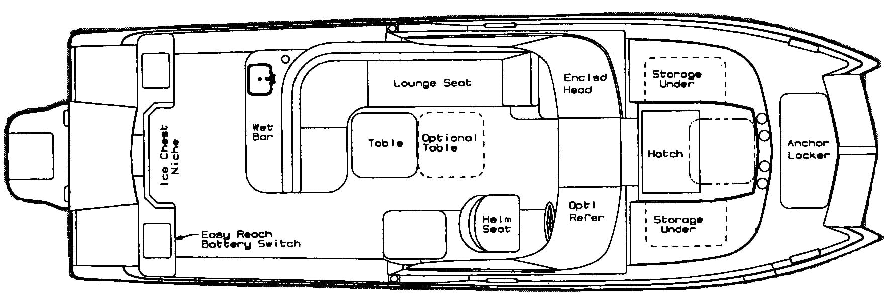 Glacier Bay 2640 Renegade floor plan