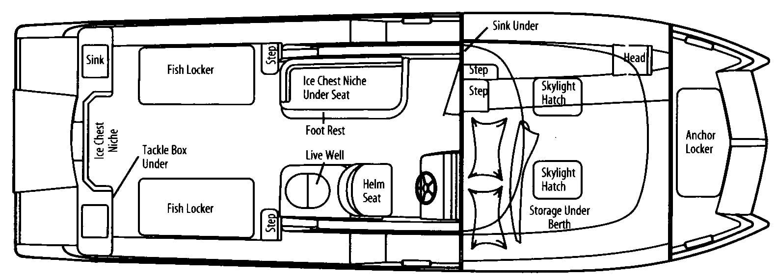 Glacier Bay 2670 Island Runner floor plan