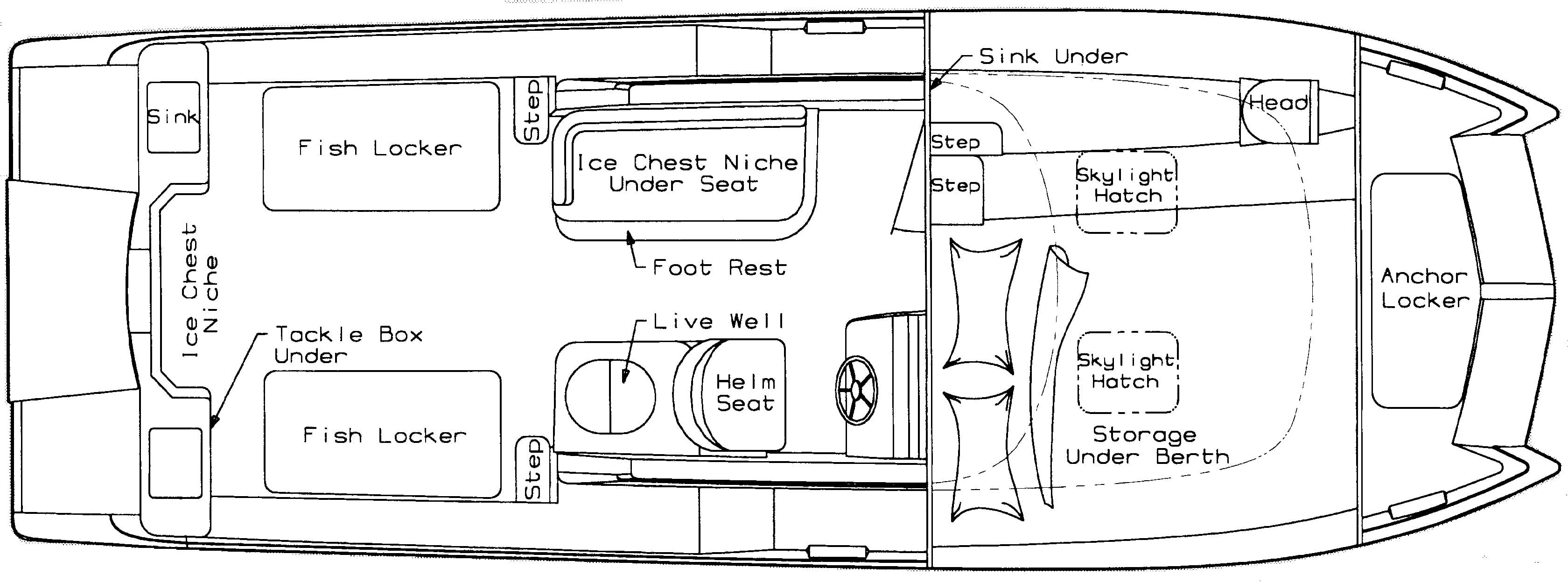Glacier Bay 2680 Coastal Runner floor plan