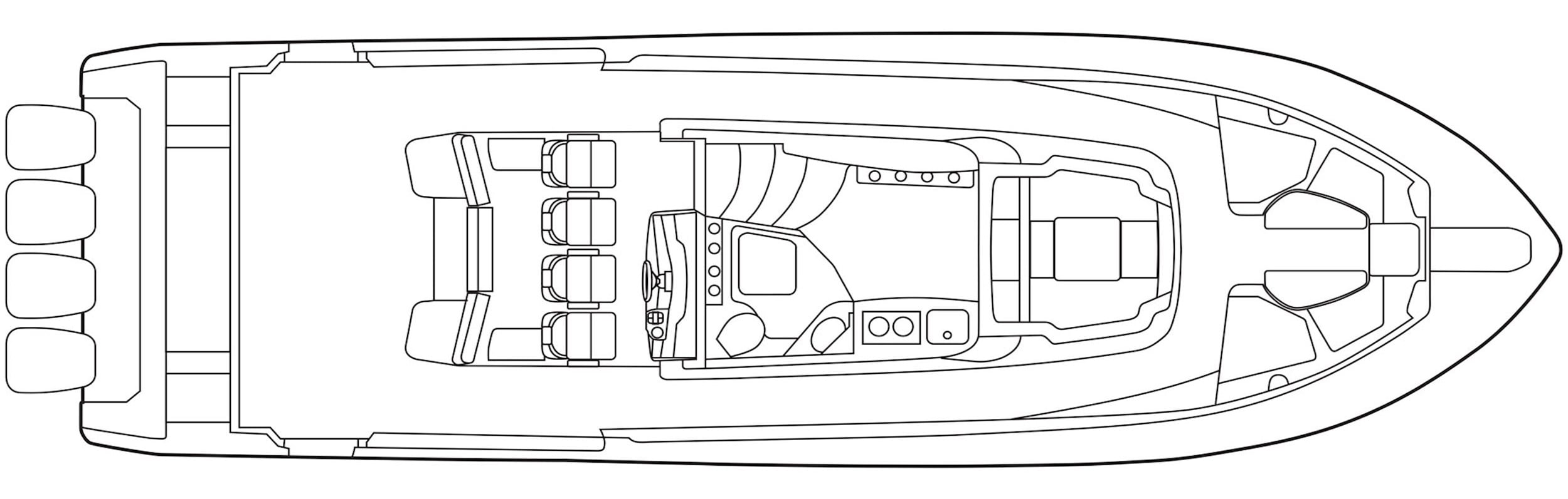 Grady-White Canyon 456 floor plan