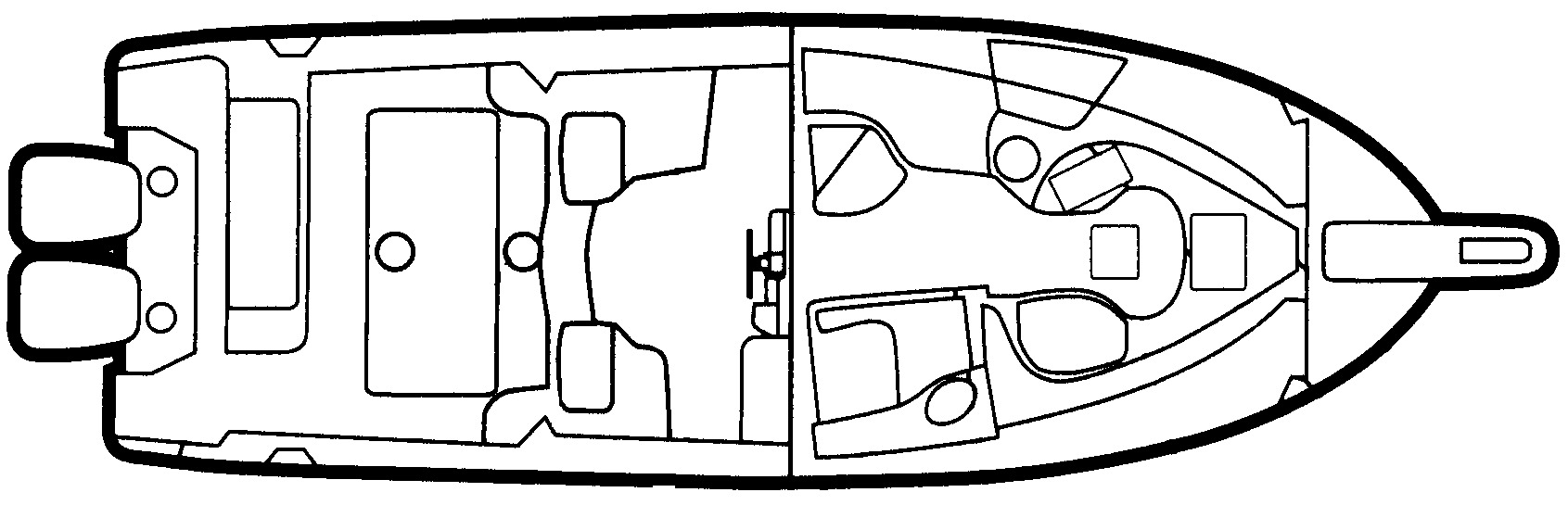 Grady-White Express 305 floor plan