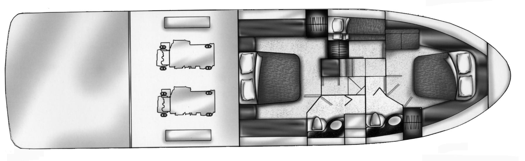 Dyna 55 Motoryacht floor plan