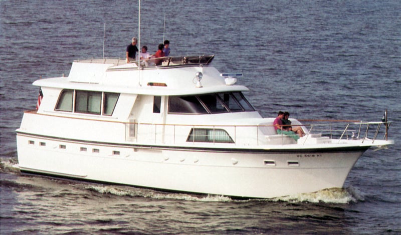 Hatteras Yachts 53 Extended Deckhouse