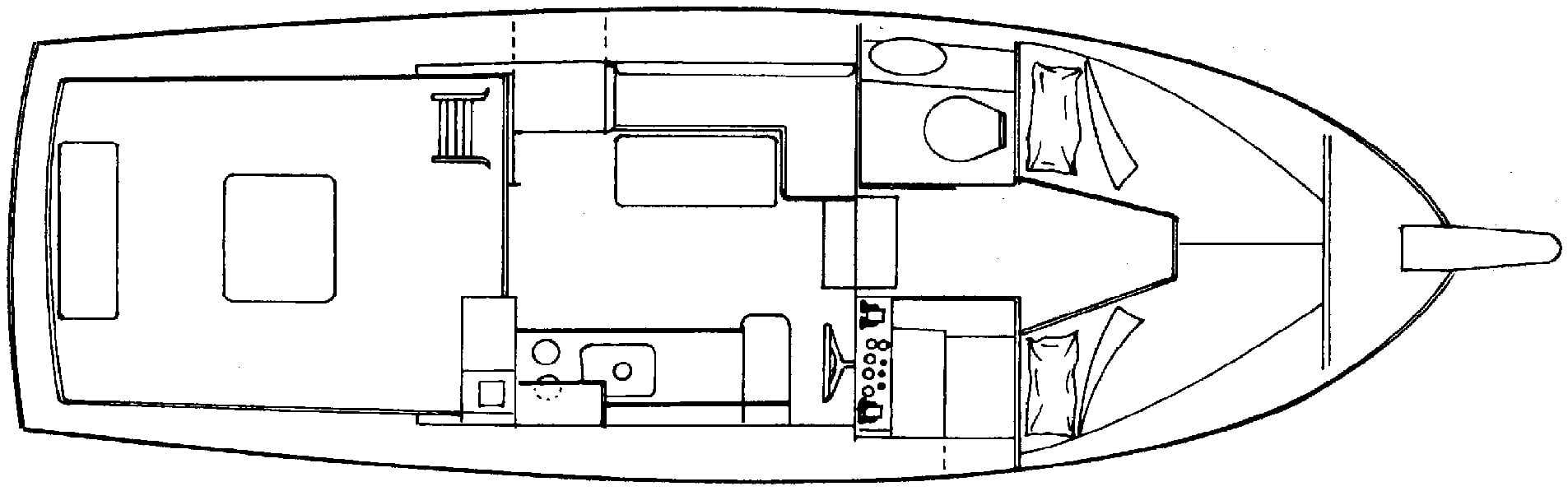 Henriques 35 Maine Coaster floor plan