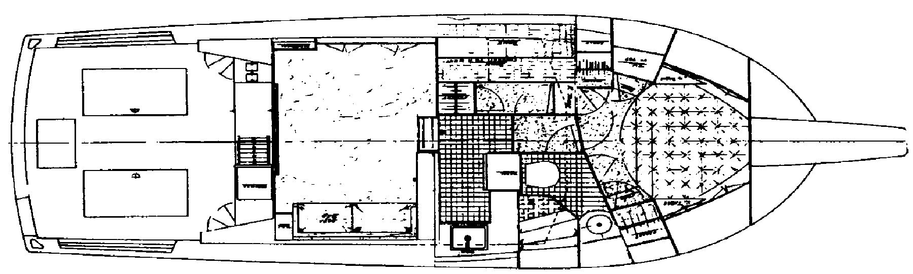 Henriques 38 Flybridge floor plan