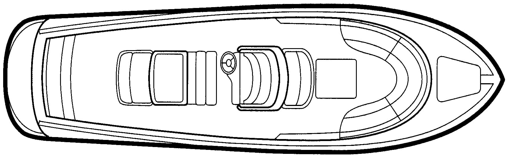 Hinckley Yachts T29C floor plan