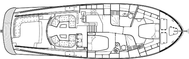 Hinckley Yachts Talaria 55 MKII floor plan