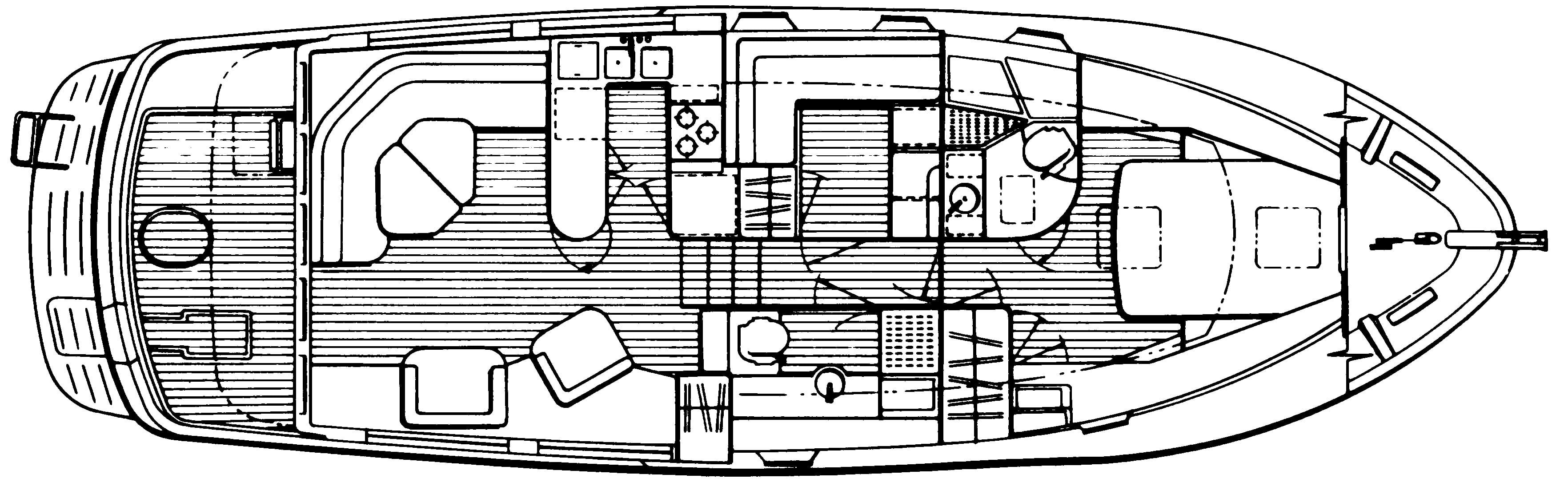 Hans Christian Yachts Independence 45 floor plan