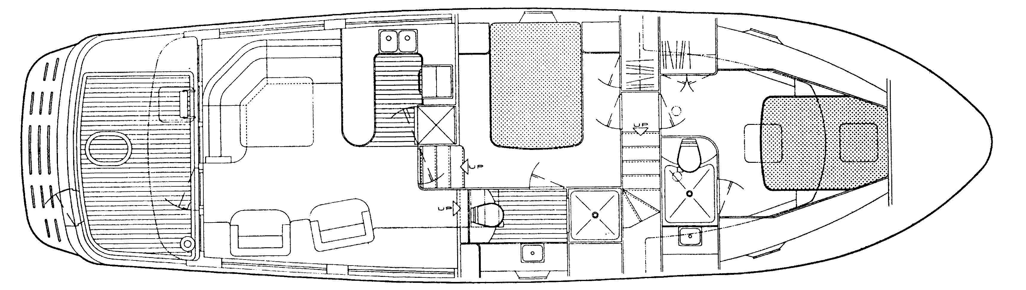 Cherubini Yachts Independence 50 floor plan