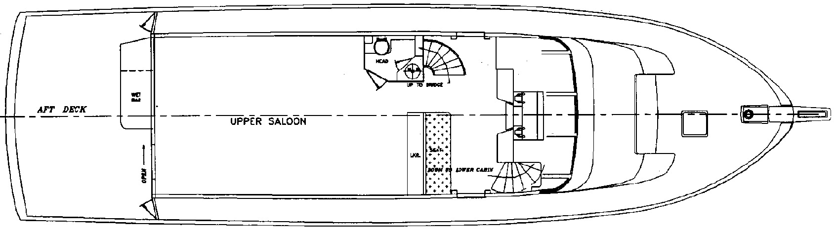 Jefferson Yachts 60 Marquessa Motor Yacht floor plan