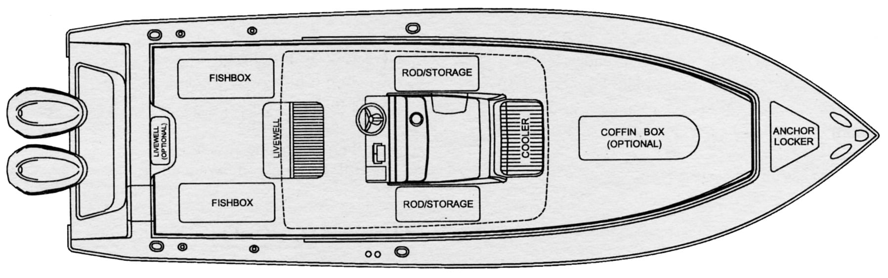Jupiter 34 FS floor plan