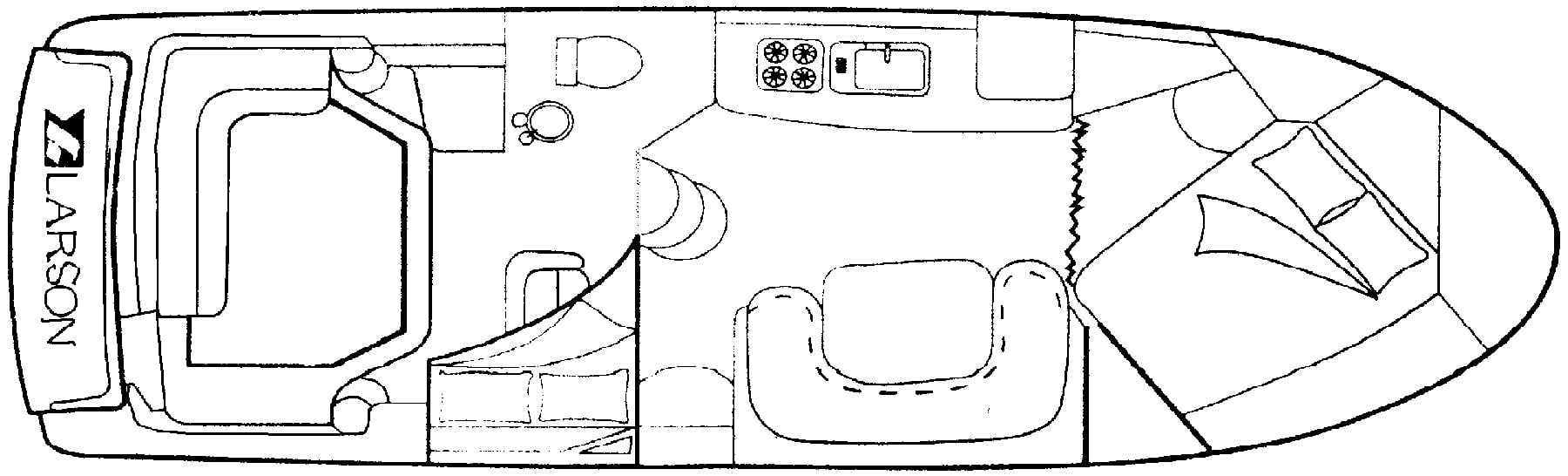 Larson 300-310 Cabrio floor plan