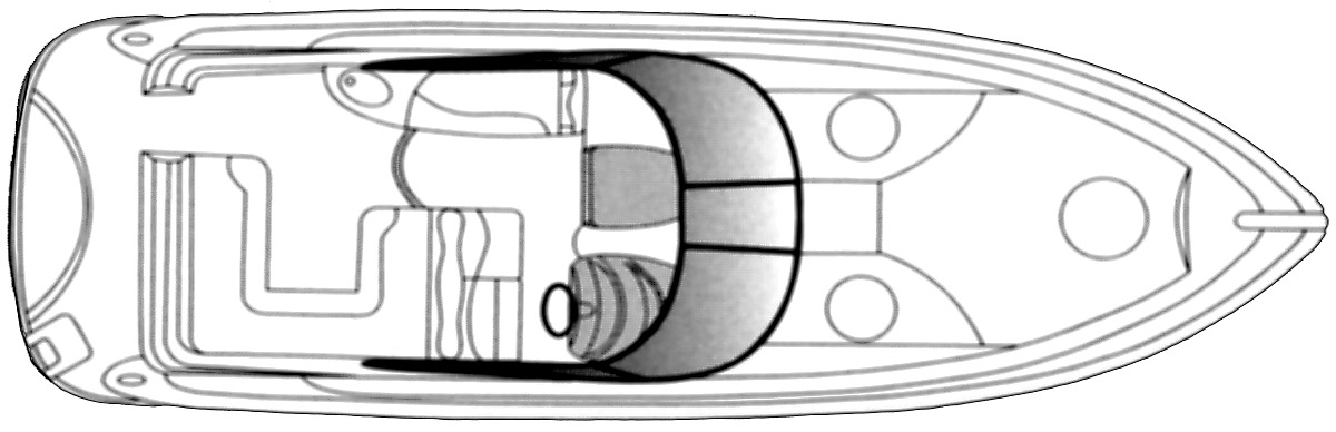 Larson 310 Cabrio floor plan