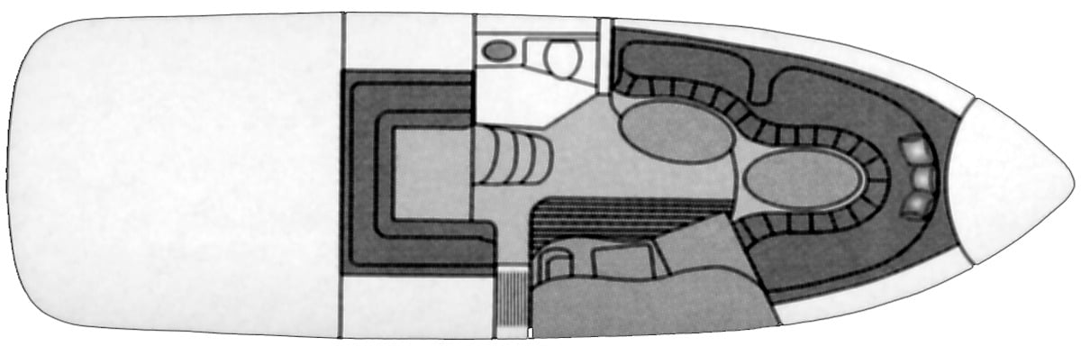Larson 310 Cabrio floor plan