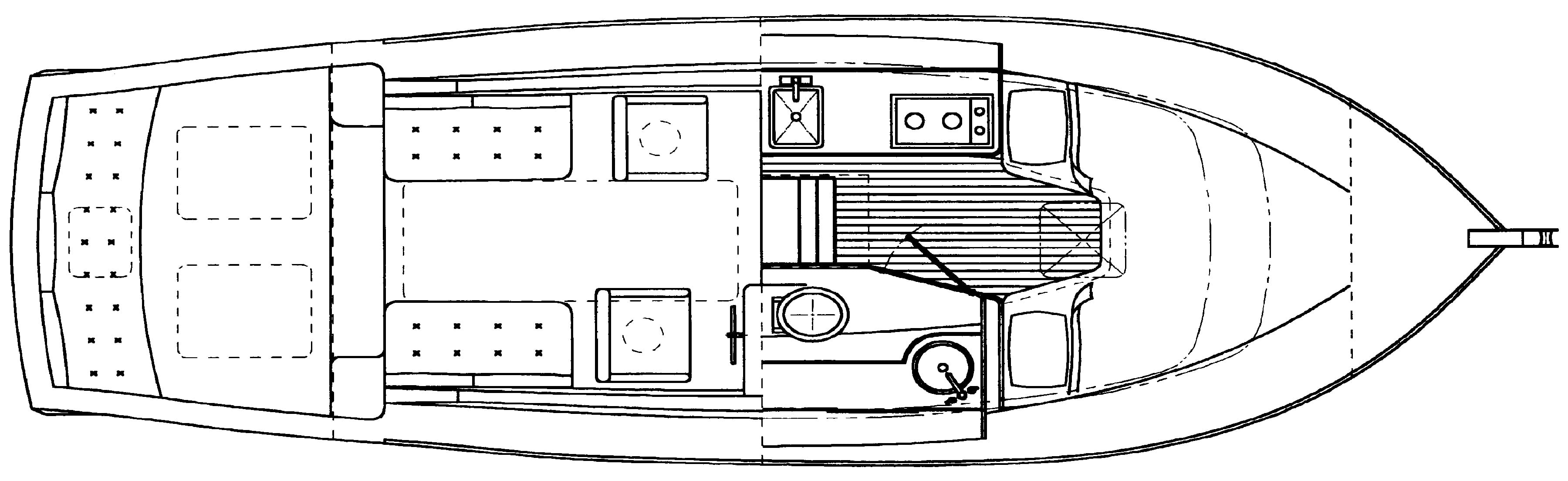 Legacy 28 Express floor plan