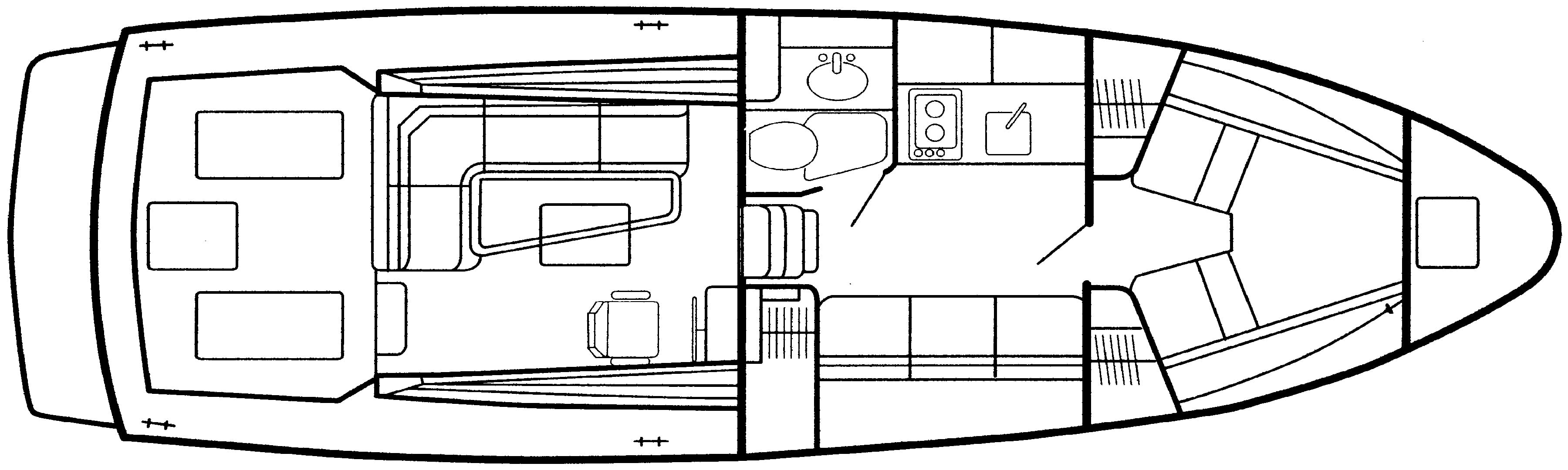 Little Harbor 36-38 Whisperjet floor plan