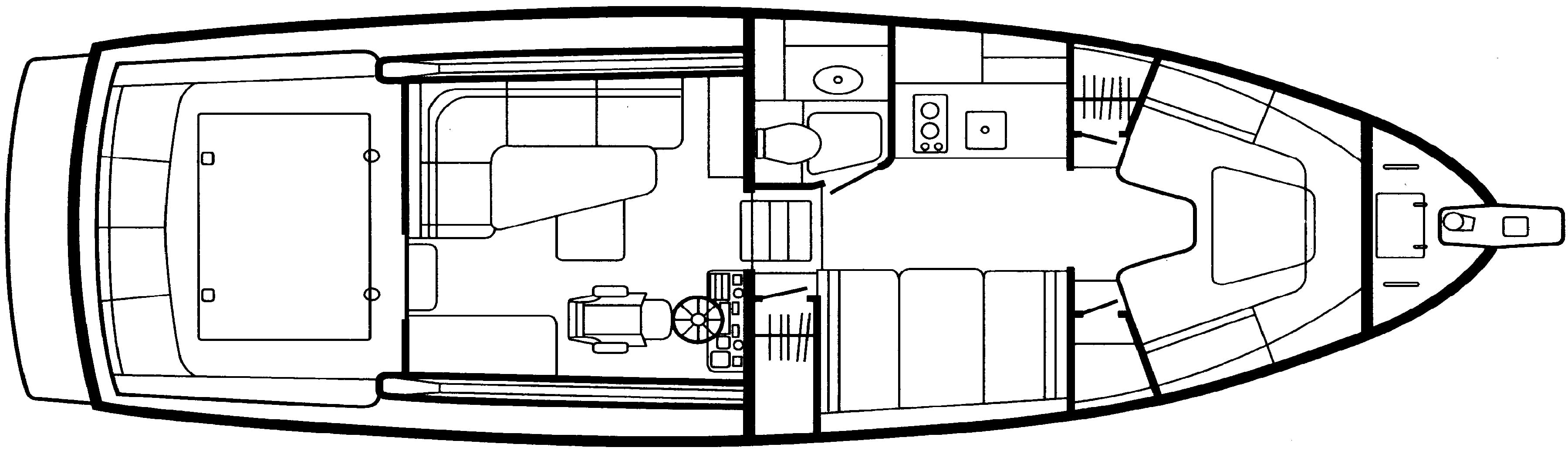 Little Harbor 36-38 Whisperjet floor plan