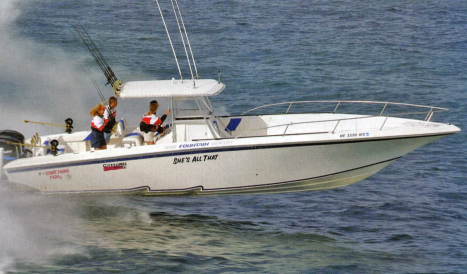 Fountain 38 Center Console
