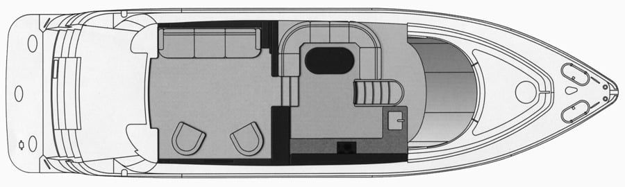Marquis Yachts 55 LS floor plan