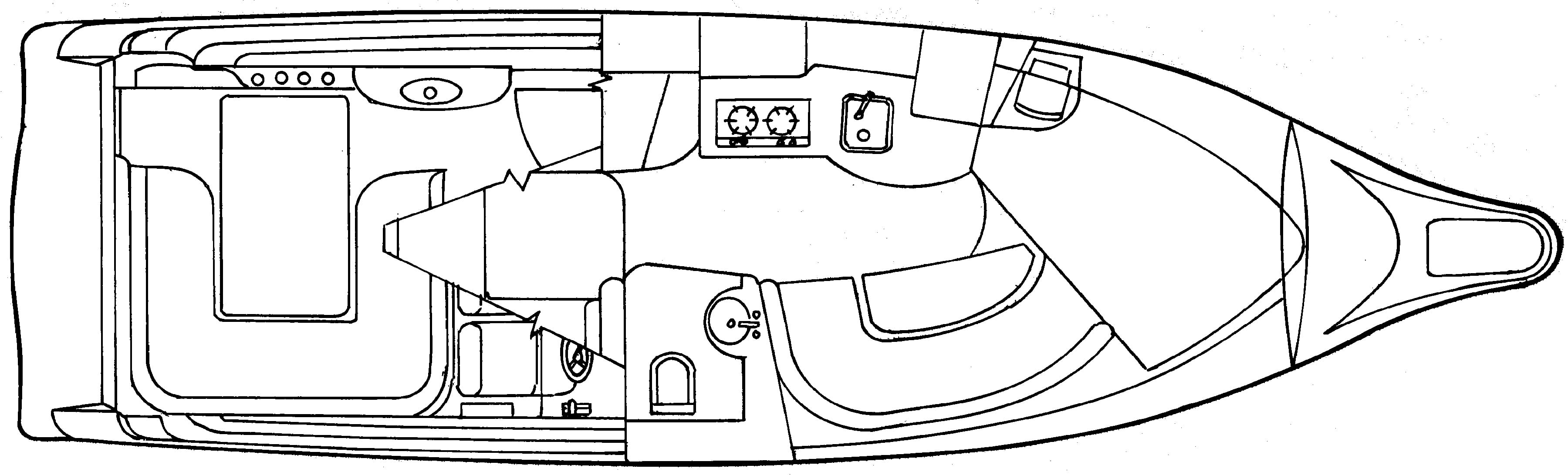 Maxum 3000 SCR floor plan