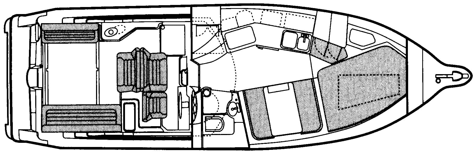 Maxum 3200 SCR floor plan