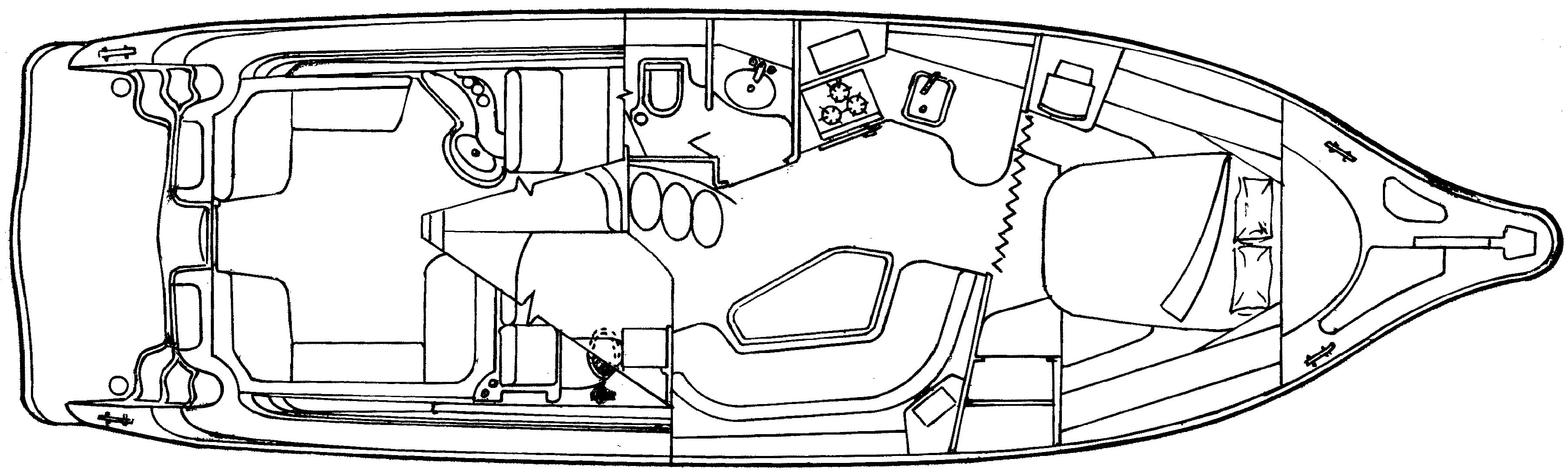 Maxum 3900-4100 SCR floor plan