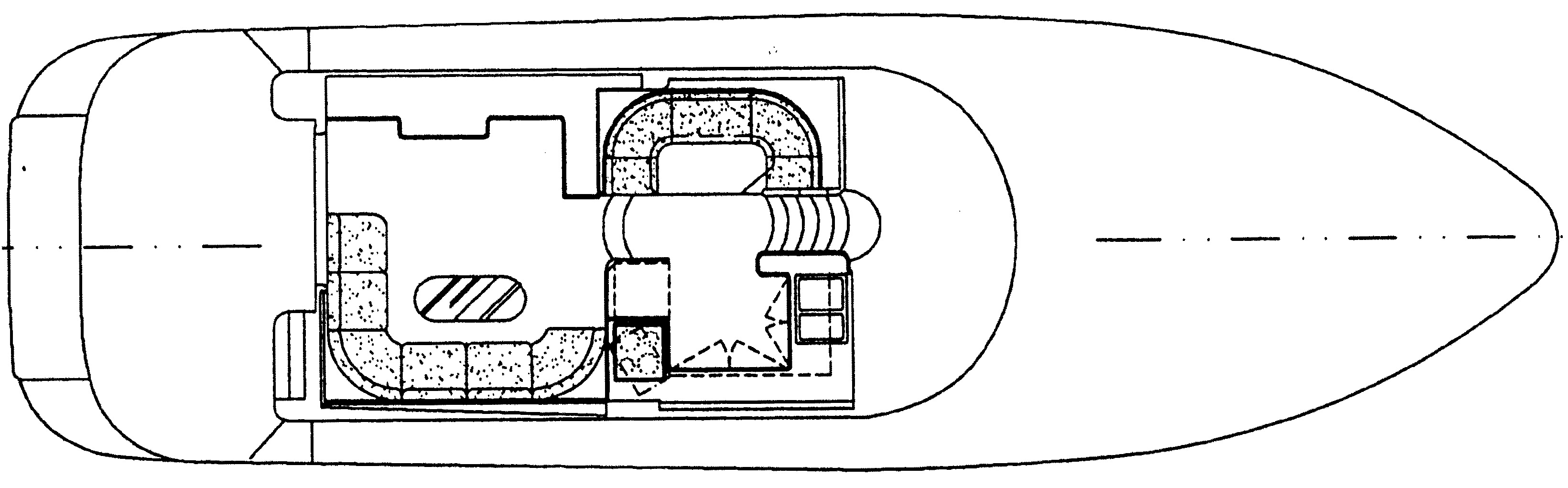 Neptunus 51-55 Sedan floor plan