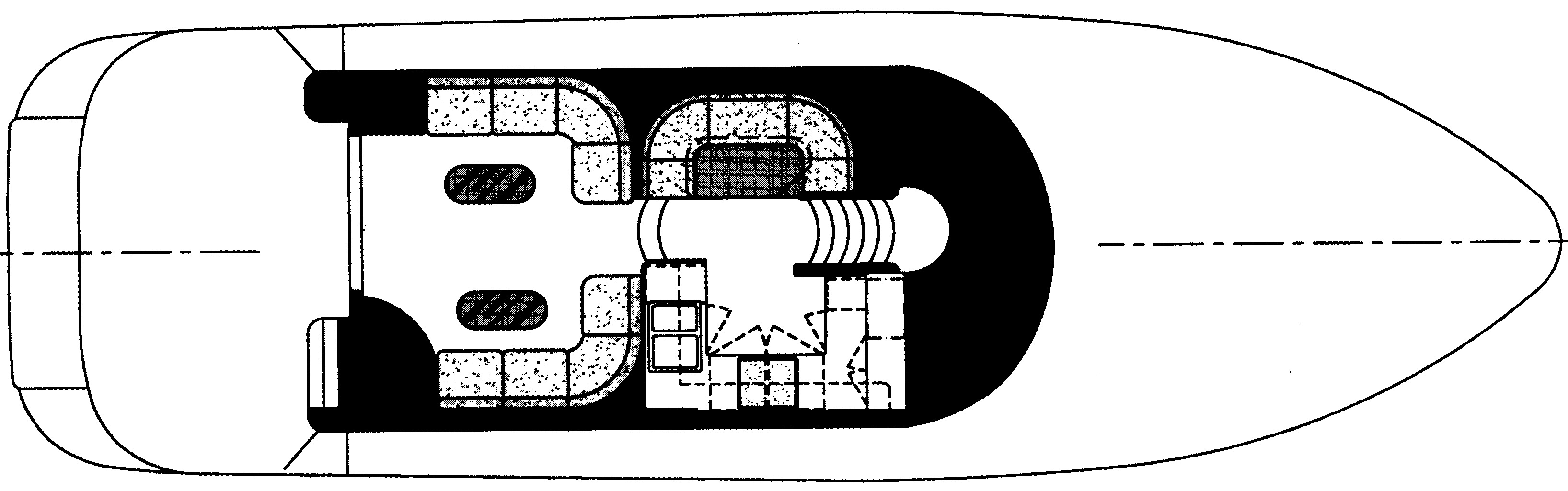 Neptunus 51-55 Sedan floor plan
