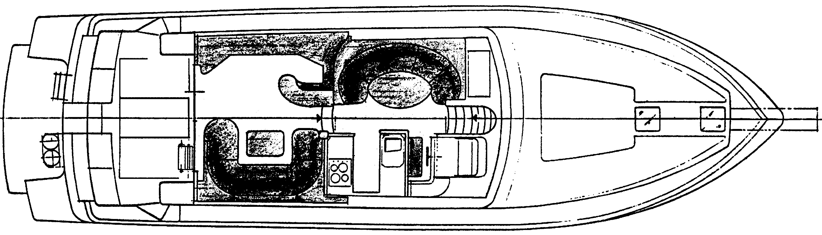 Neptunus 58-60 Sedan floor plan